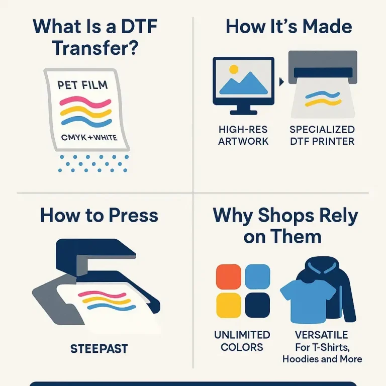 DTF Transfers 101: Ultimate Guide to T-Shirt Printing
